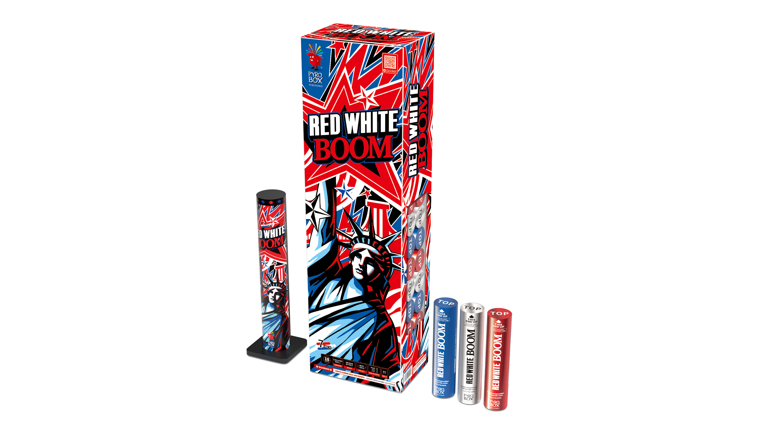 RED WHITE BOOM MS024